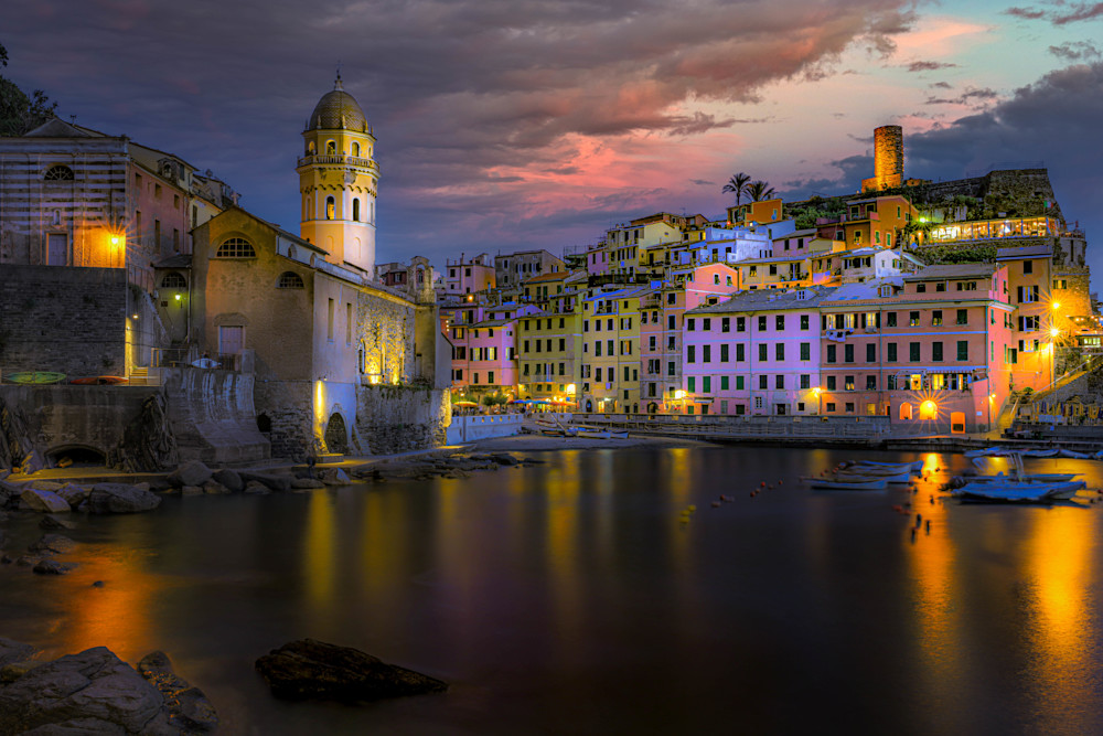 Vernazza Harbor, Cinque Terre | Landscape Photography | Tim Truby 