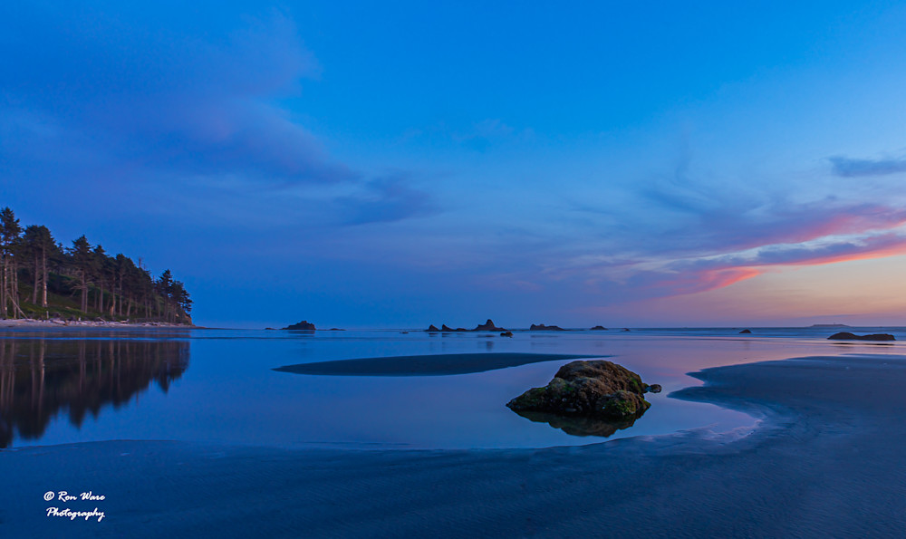 Ruby Beach At Sunset Art | Ron Ware Photography