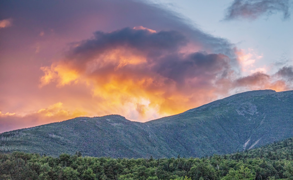 White Mountains Sunset Glow Art | Michael Blanchard Inspirational Photography - Crossroads Gallery