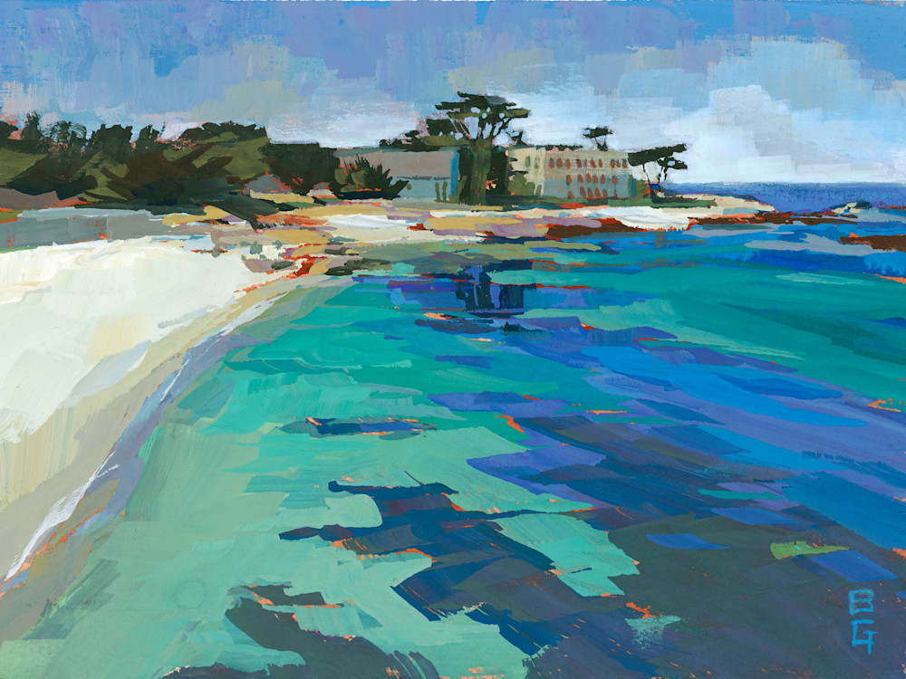 Hopkin's Marine Station In Monterey Art | Beth Grant Art