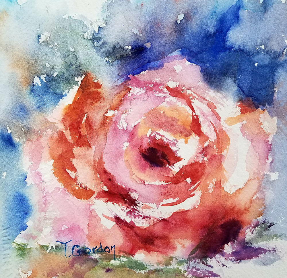 Small Rose Art | Terri Gordon Art