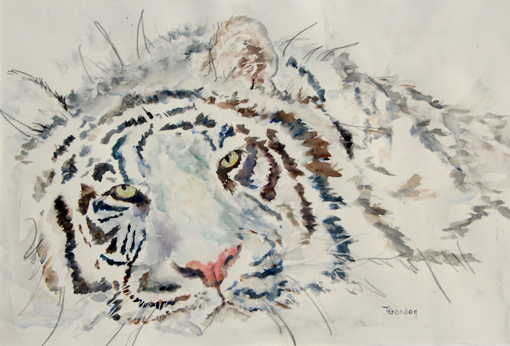Eye Of The Tiger   Tote Art | Terri gordon Art