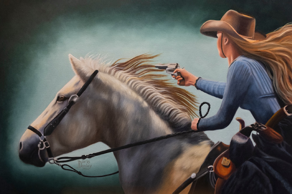 Cowgirl Art | darladonleyart