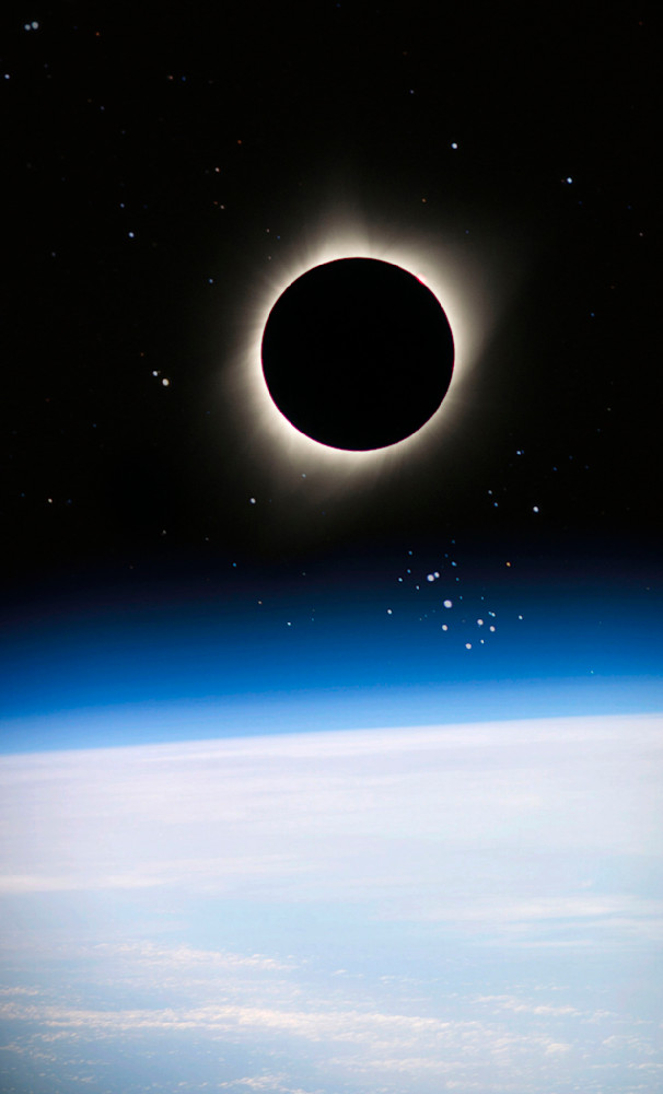 High Altitude Solar Eclipse