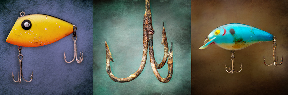 Rusty Treble And Lures Photography Art | RobertRedstone