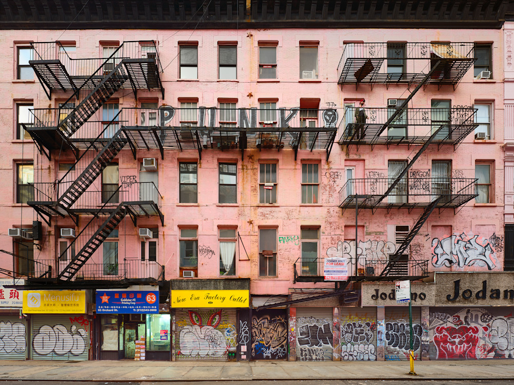 Pink Building, Lower East Side Art | Jason Homa