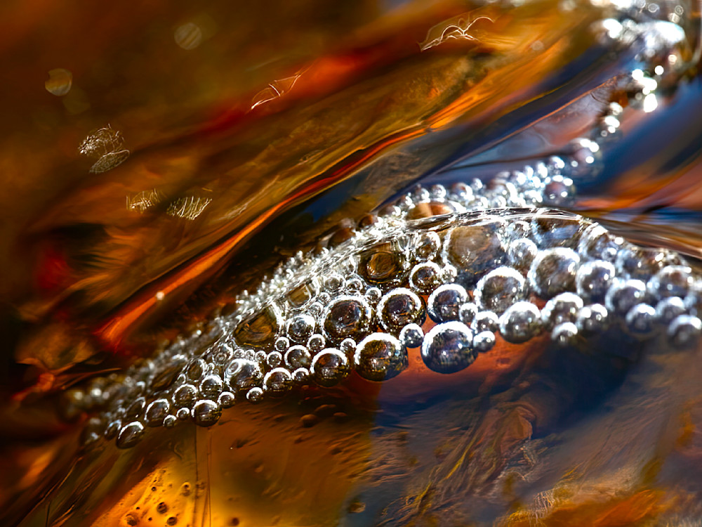 Macro Ice Bubbles; stunning prints / Susan Rangitsch Photography