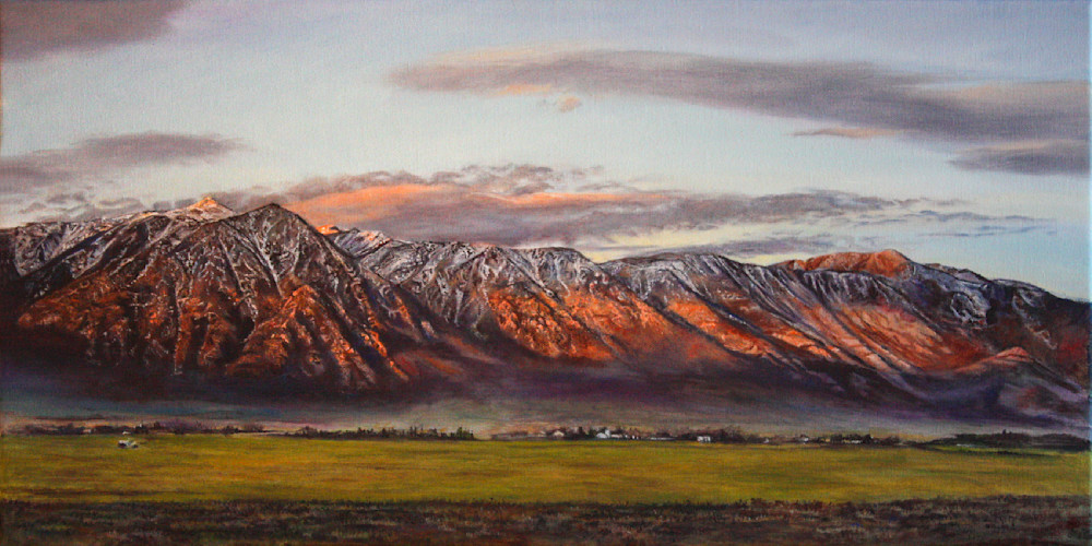 Sunrise On The Peaks Art | Teri Sweeney Art