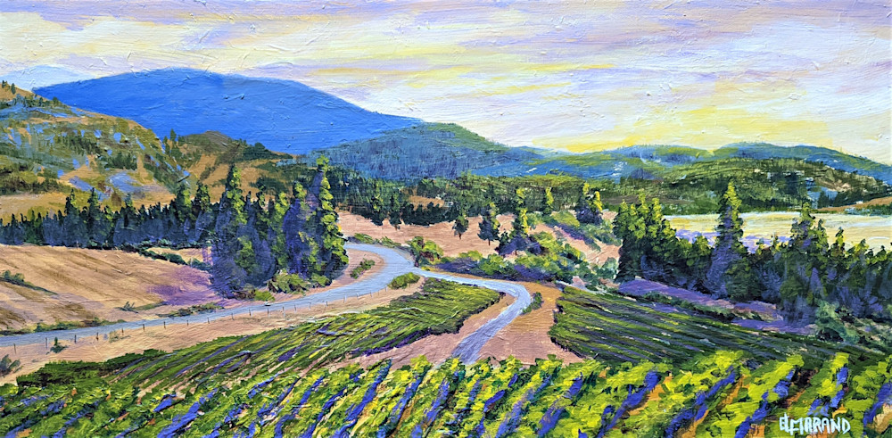 By Noble Ridge Winery Art | lynnemarand