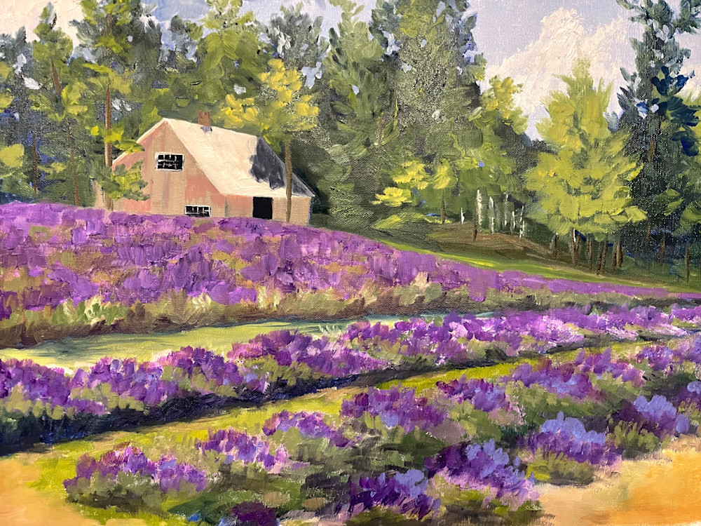 Bohemian Lavender Art | Verjo Art