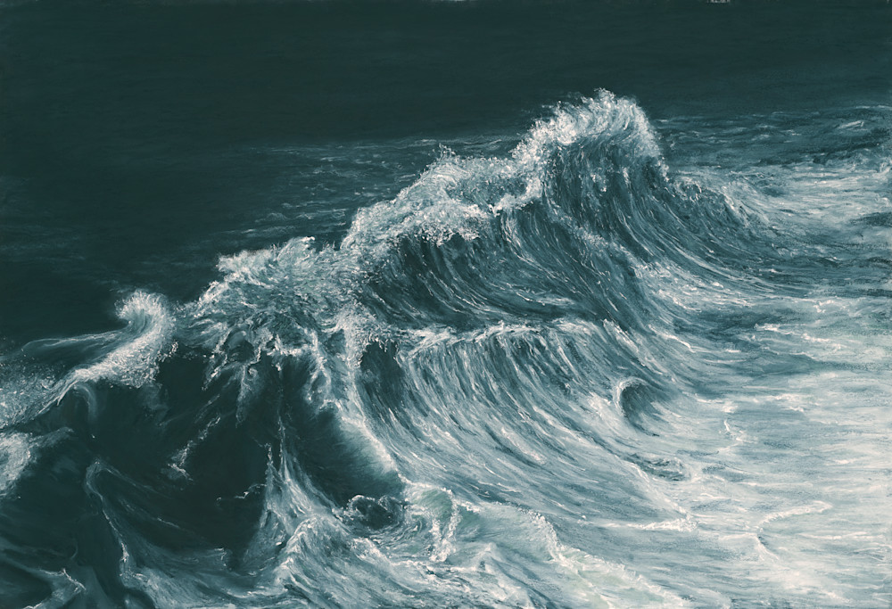 S.Gehring - Oregon Coast Wave Art - Convergence