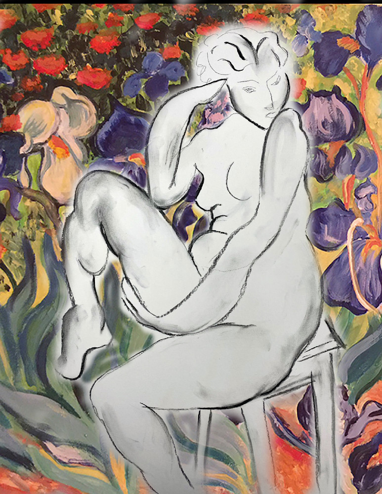 Lady M Vangogh Irises 1 Art | franci shafer