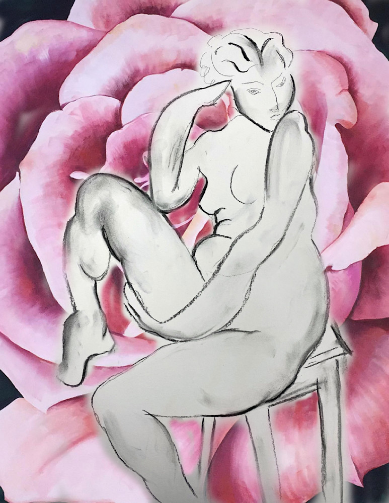 Lady M Pink Rose Art | franci shafer