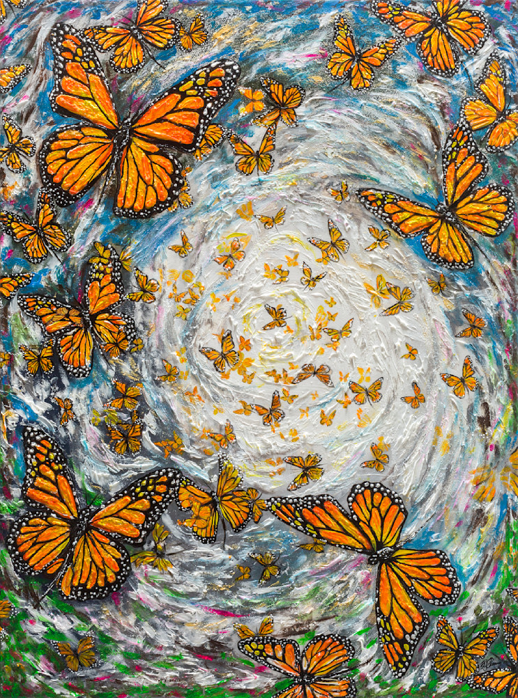 Aftermath Restoration Butterflies Original Digital Capture Art | Jamila Art Gallery