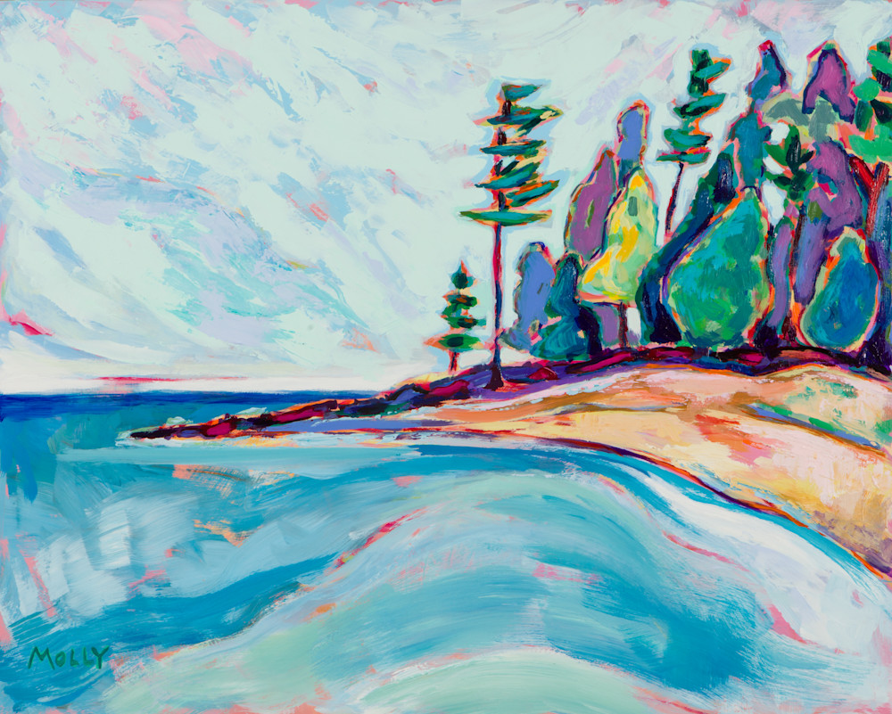 Lake Superior Keweenaw Pennisula Art | Molly Krolczyk Paintings