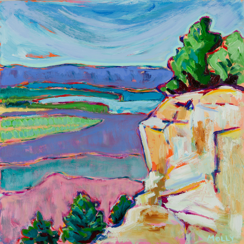 Gibraltar Rock Ice Age Trail Art | Molly Krolczyk Paintings