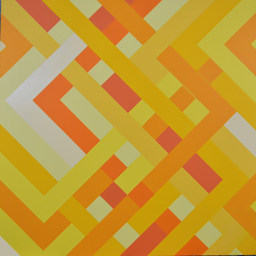 Yellow Maze Art | Stephen Darr