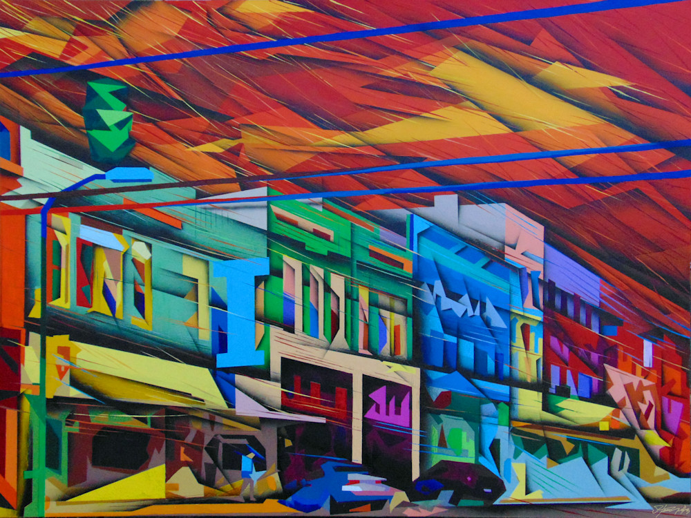 Downtown Denison Art | steveuriegas.com