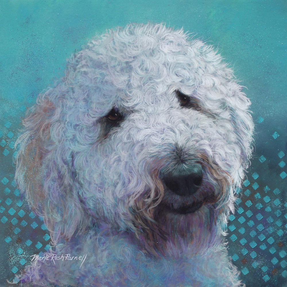 Goldendoodle Painting | Prints | Dog Portraits | Parnell Studios