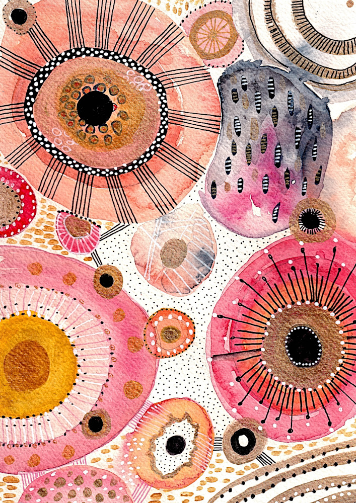 Pink Rocks  Art | Susan Hanson Art
