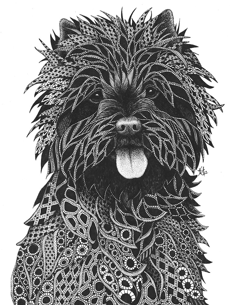 Cairn Terrier Art | Kristin Moger "Seriously Fun Art"
