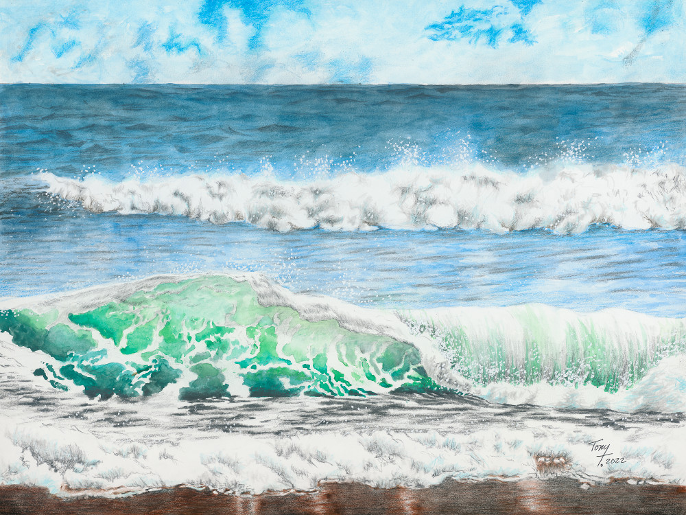Coming Ashore Art | Art By TonyT