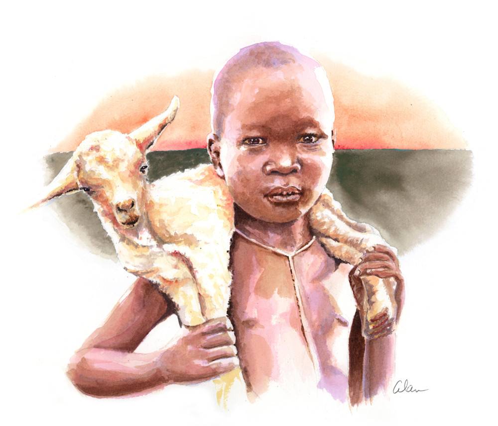 African Shepherd Boy
