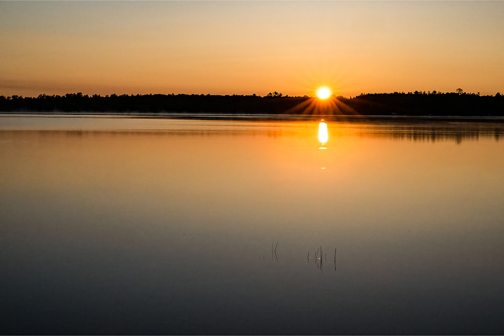 Sunrise on Big Fork Lake