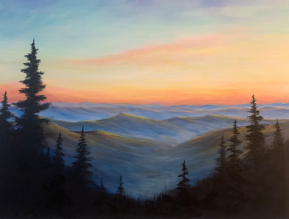 Smoky Mountain Sunset 