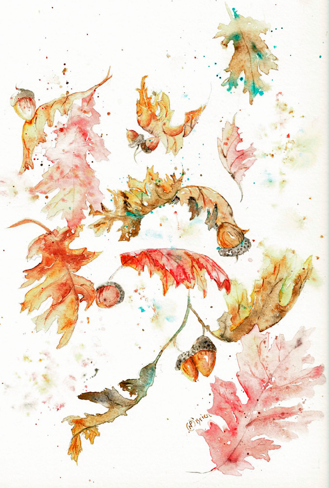Falling Into Autumn Art | Color Splash Ranch