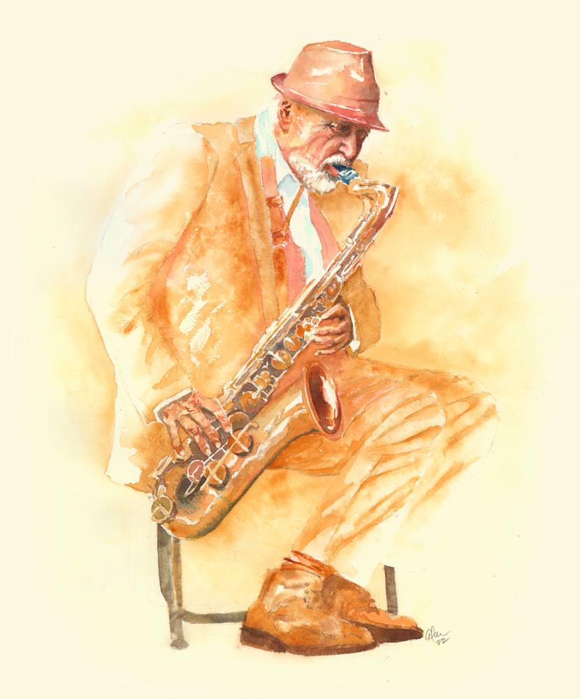 Saxophone Busker