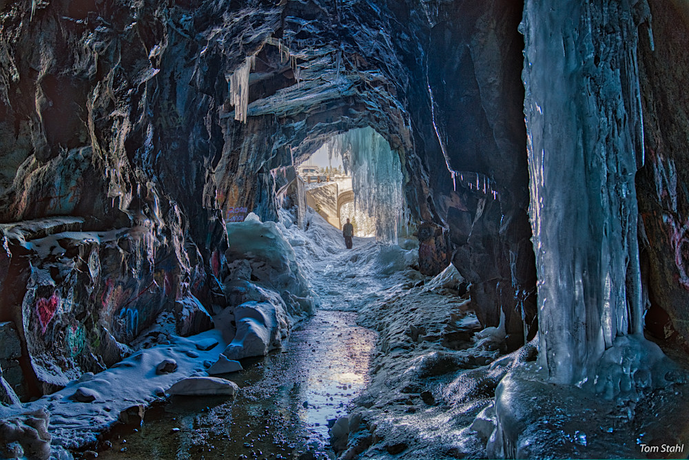 Donner Tunnels In Winter, 2022. Photography Art | Tom Stahl Photography