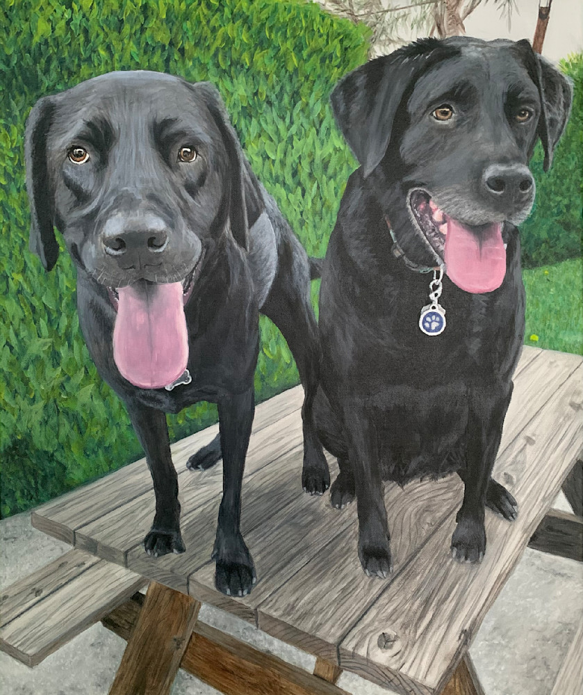 Maverick and Gadget - Todd Kreisman Art