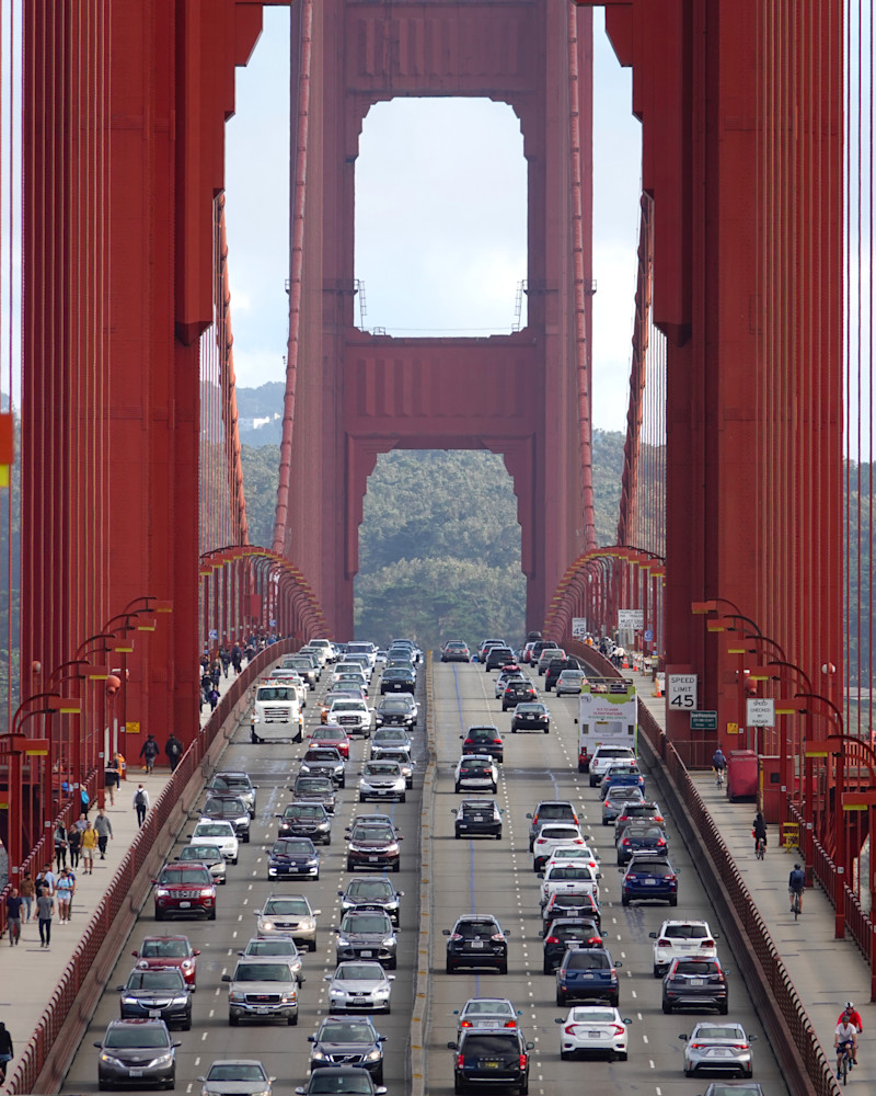 Hang In There   Golden Gate Bridge Photography Art | Josh Lien (@joshlien27)