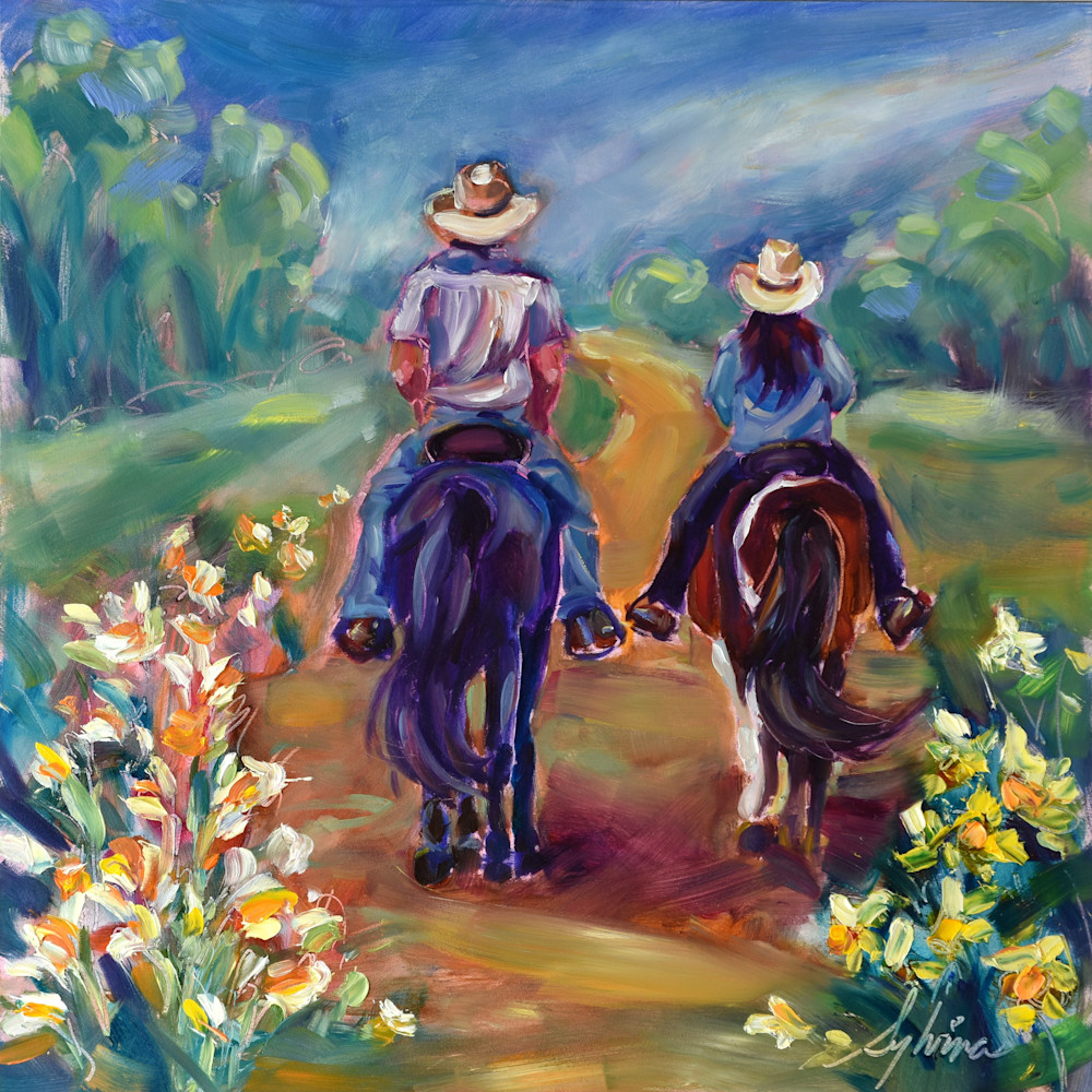 12 Sylvina Rollins Heading Out 12 X12 4 P Art | Sylvina Rollins Artist