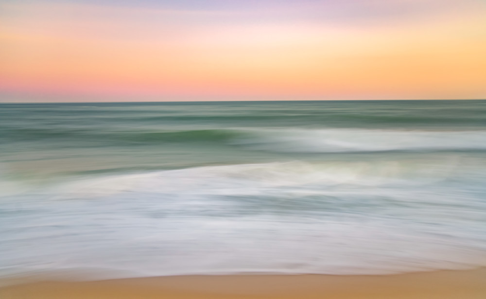 South Beach Summer Soft Wave Art | Michael Blanchard Inspirational Photography - Crossroads Gallery