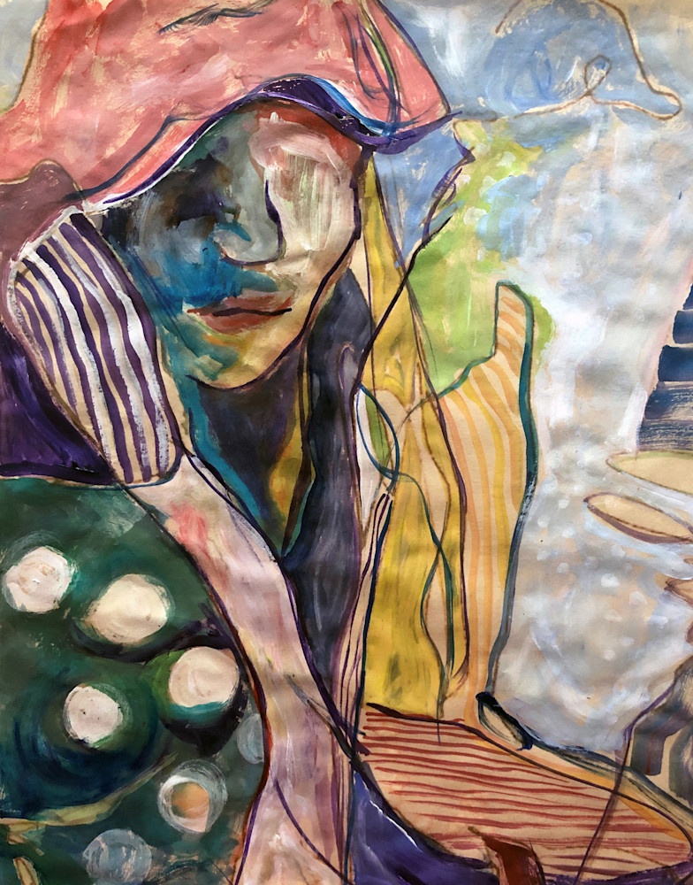 Purse Lady Art | marilyndale