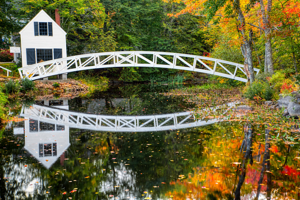 Somesville Bridge in Fall | Mount Desert