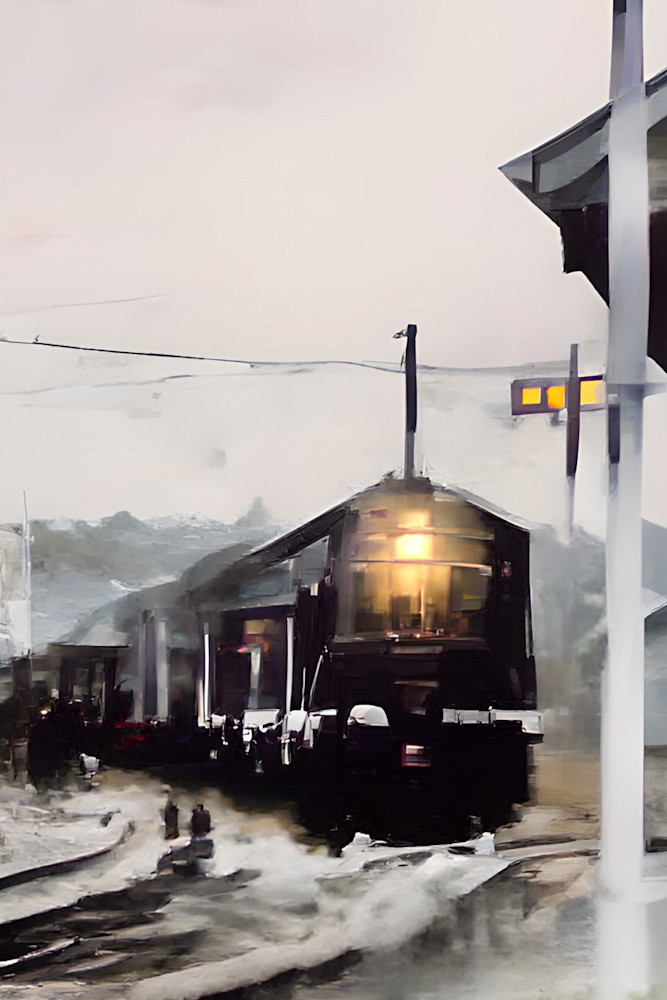 Train Arriving at the Station