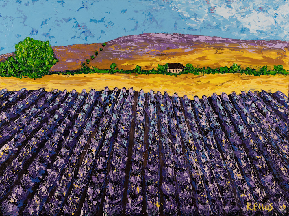  Lavender Fields Art | Karin Elias Art