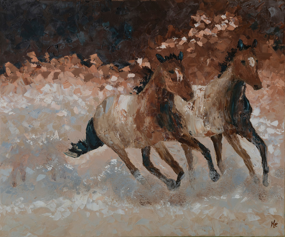  Running Free Art | Karin Elias Art