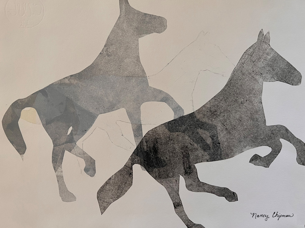 Three Dancing Horses  Art | nancychipman