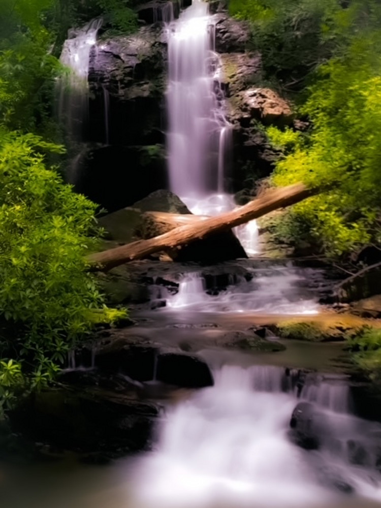 Waterfall Georgia Art | Pics and Paints