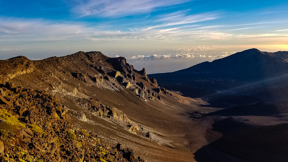 Sunrise At Haleakala Left Photography Art | Sam Gilliss | Visual Arts