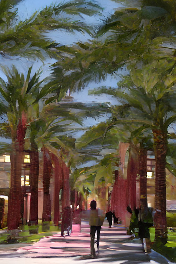 Arizona State University Palm Walk