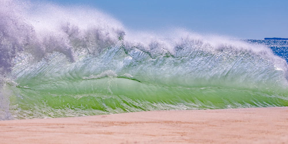 Long Point Clam Shell Summer Wave Art | Michael Blanchard Inspirational Photography - Crossroads Gallery