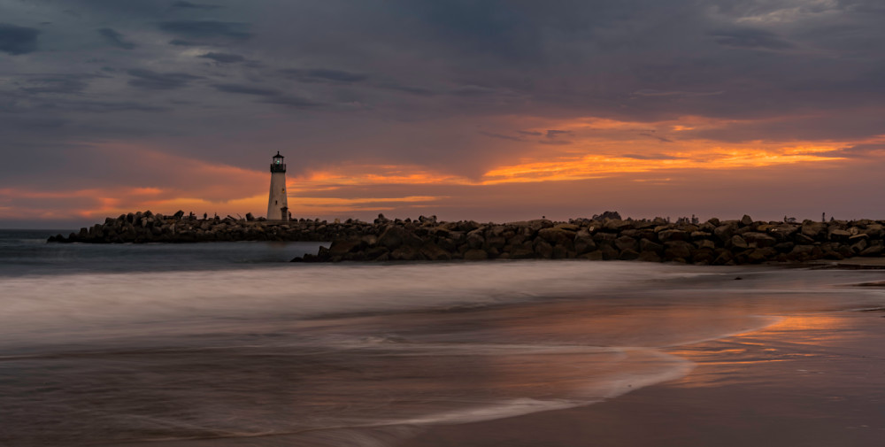 Walton Lighthouse,  Twin Lakes Beach Santa Cruz  Photography Art | Tom Ingram Photography