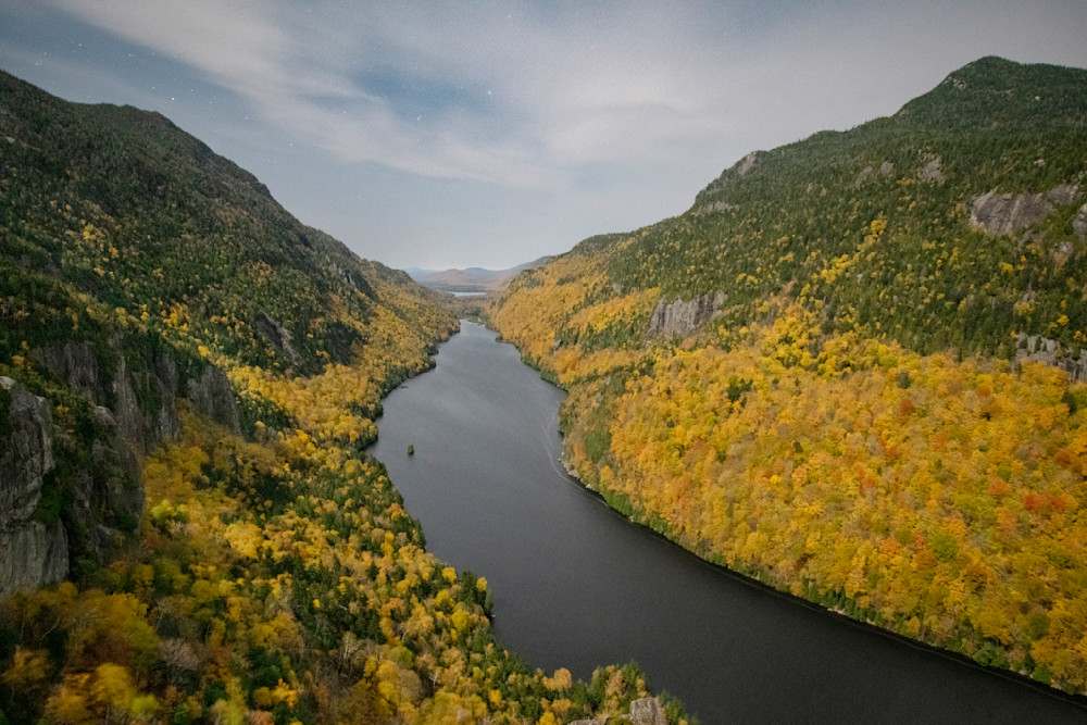 Aerial Autumn Over the Adirondacks #1