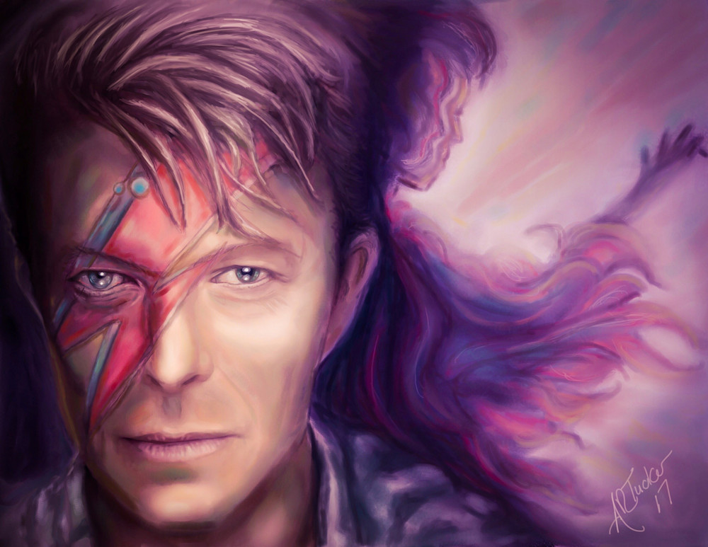 Bowie Tribute Art | Amanda Tucker Artist