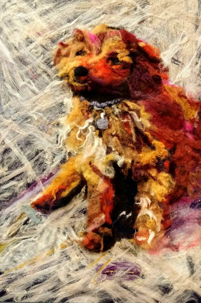 Fuzzy Puppy Art | Abigail Engstrand Art